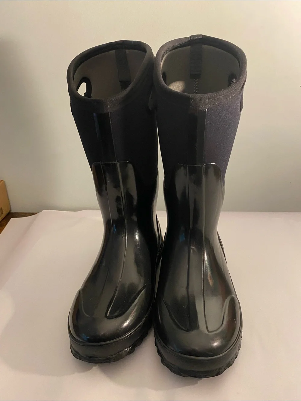 Boggs Black Waterproof Rain/Work Boots